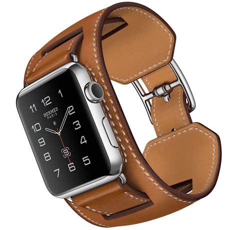 apple watch hermes cuff 42mm fauve barenia band